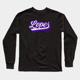 Support Your Lopes with this Vintage Design! Long Sleeve T-Shirt